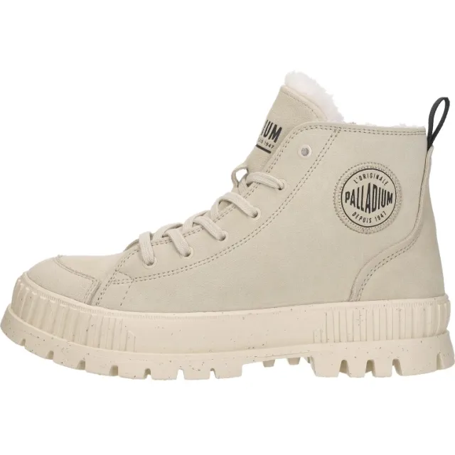 Palladium Pallashock Zip Warm laars beige, foto 2