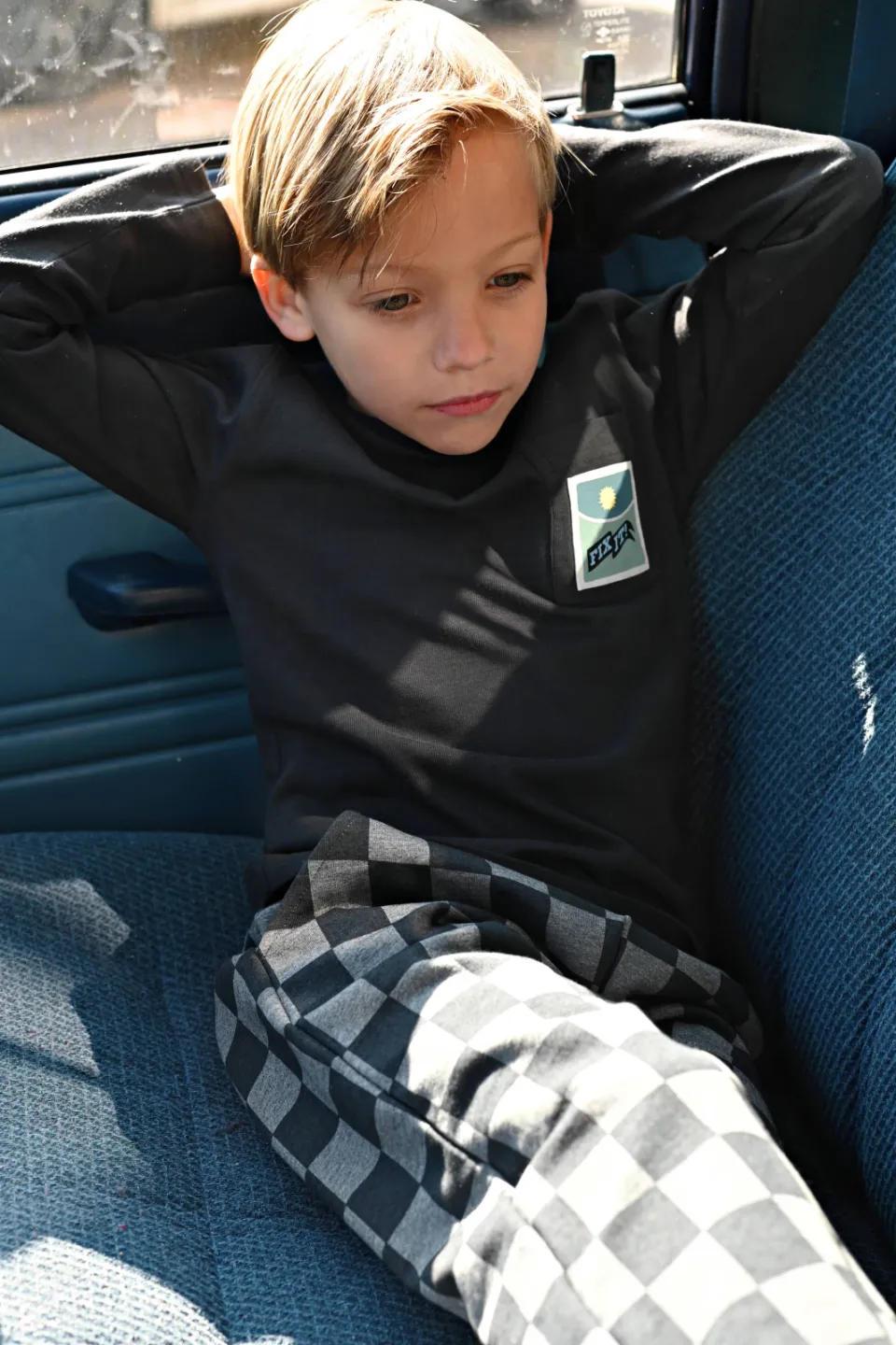 Sturdy geruite joggingbroek grijs, foto 8