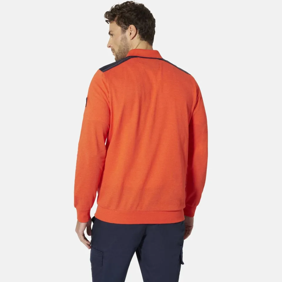 Babista regular fit polo Plus Size met print - koraalrood, foto 4