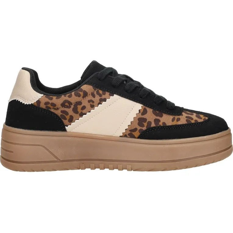 Sub55 lage sneakers zwart