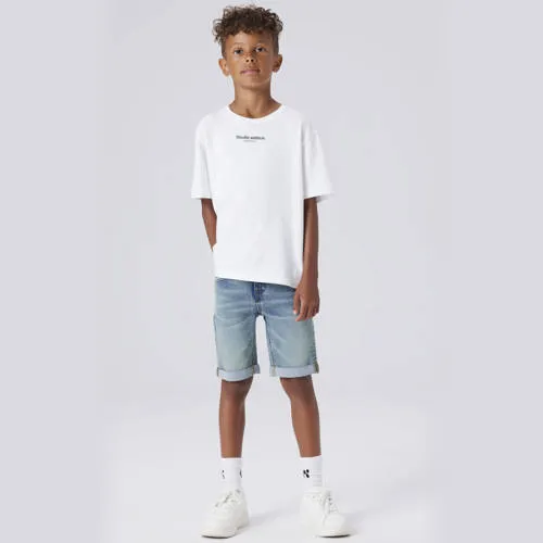 NAME IT NKMSILAS jeansshort vintage medium blue, foto 4