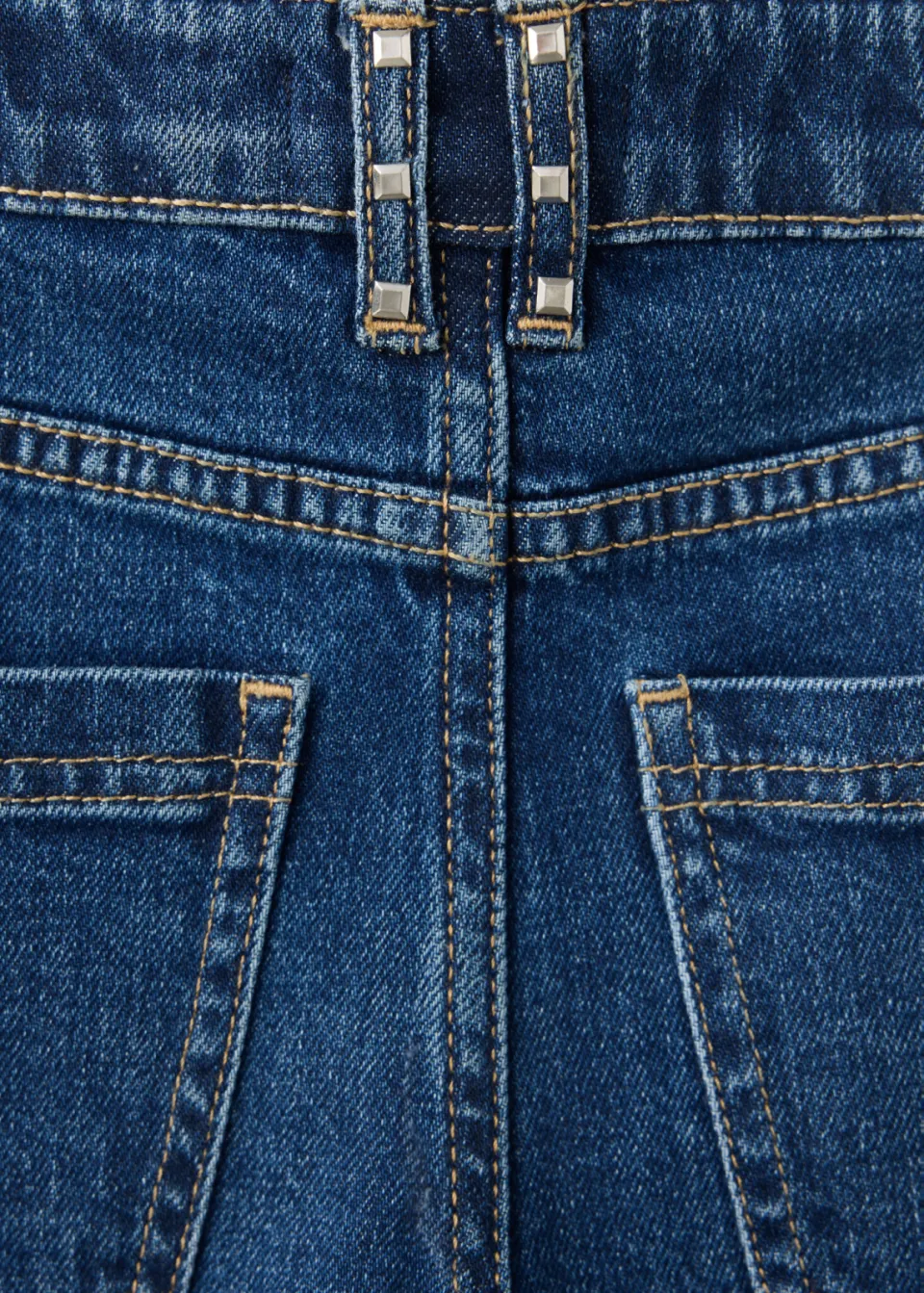 Mango Kids flared jeans met studs - donkerblauw, foto 2