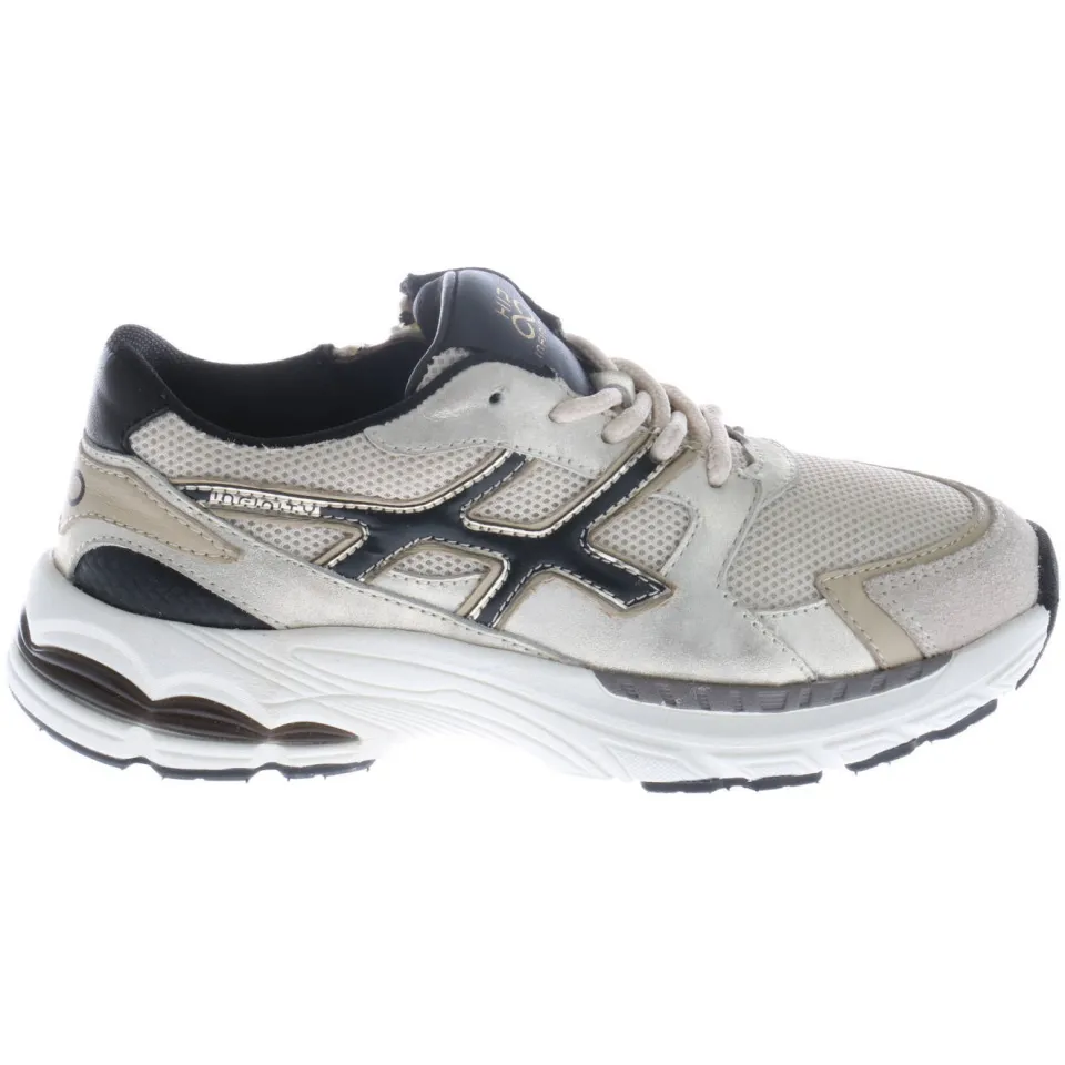 Hip H1161 leren sneaker beige