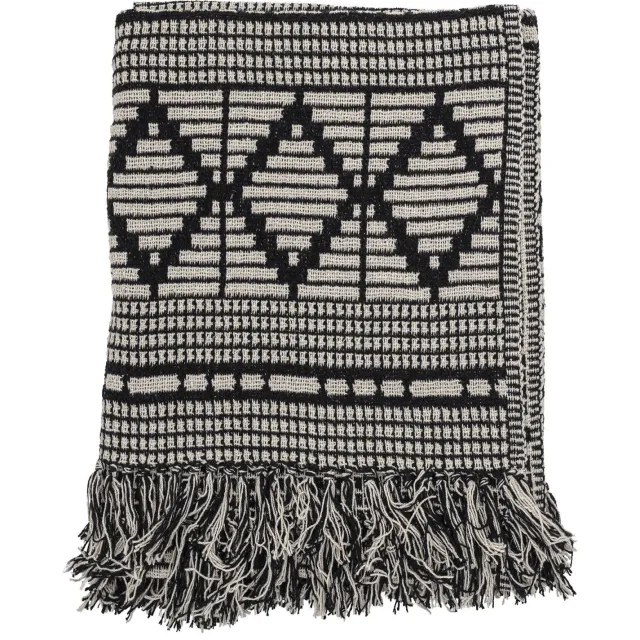Bloomingville plaid zwart