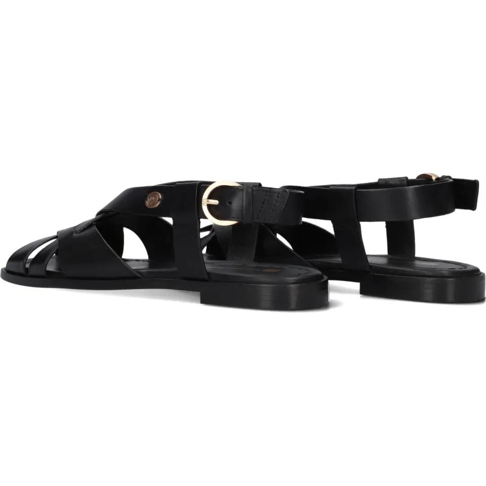 Fred de la Bretoniere Sandalen Gitel Cross Zwart, foto 4