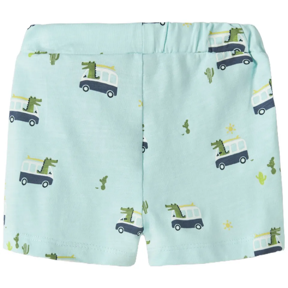NAME IT korte broek lichtblauw blauw, foto 3