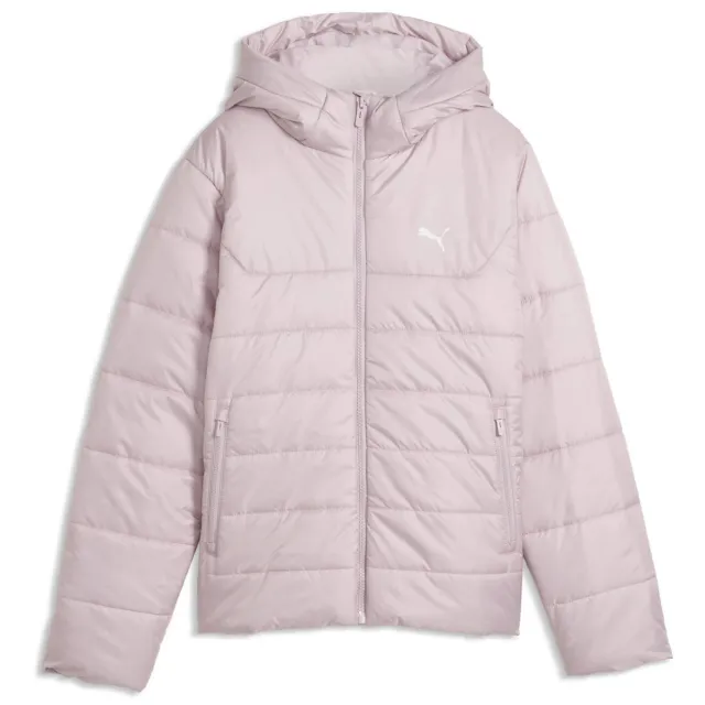 Puma essential gewatteerde jas roze