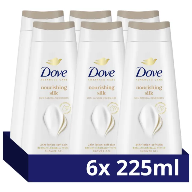 Dove Advanced Care Nourishing Silk verzorgende douchegel, foto 2