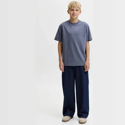 Jack & Jones Junior oversized T-shirt grijsblauw, foto 3