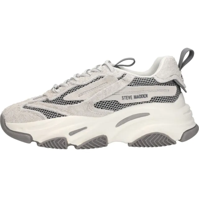 Steve Madden Possession lage sneakers grijs