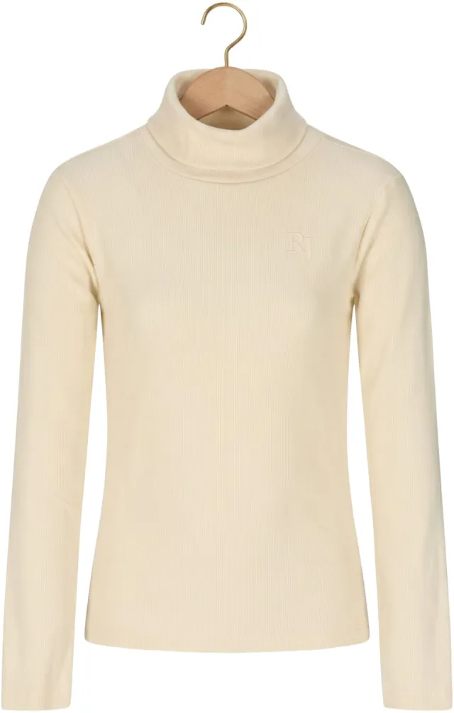Retour Jeans top met col lichtbeige