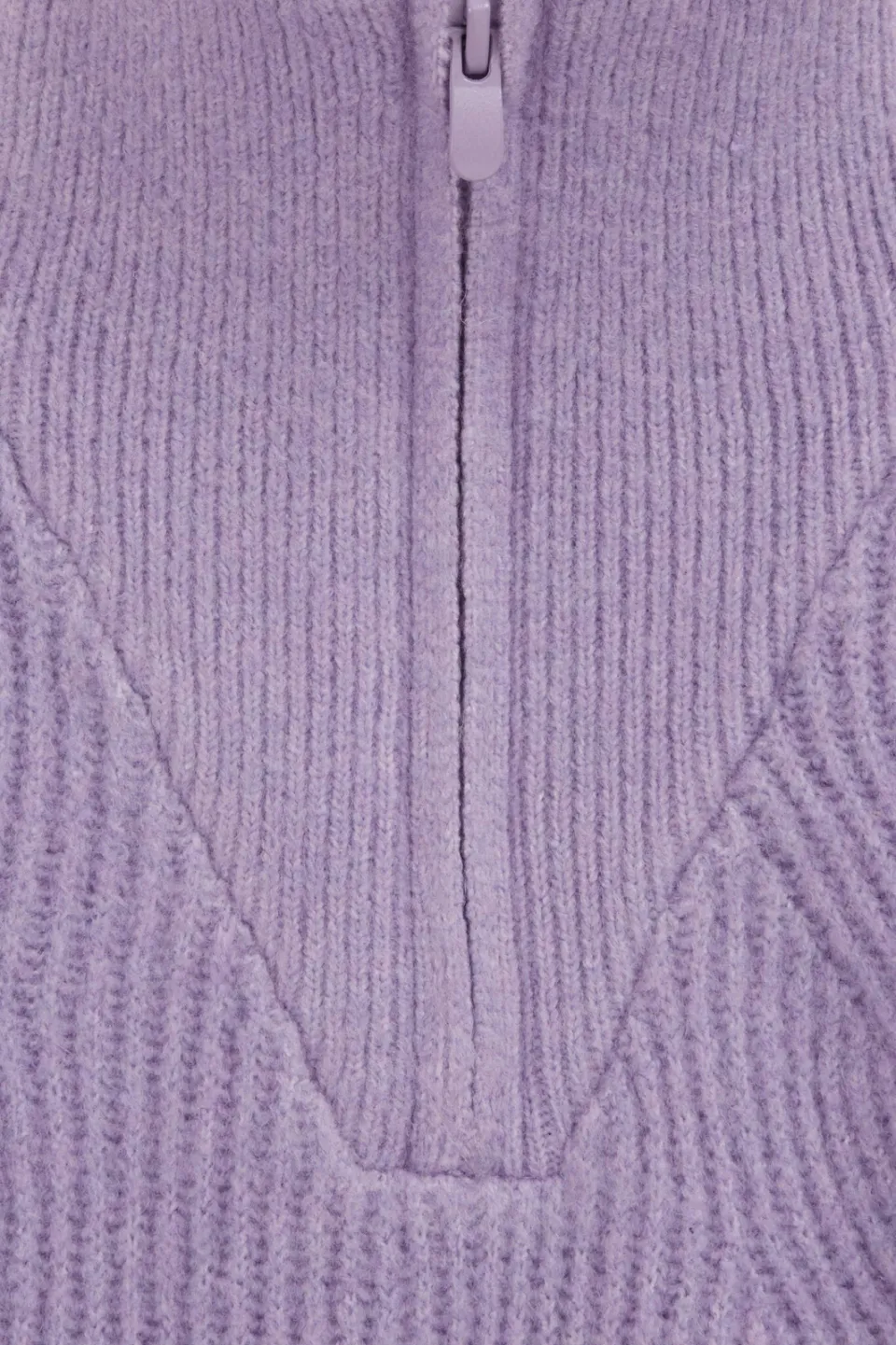 WE Fashion gebreide trui met wol - lila, foto 6