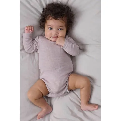 NAME IT BABY wollen romper - lila, foto 3