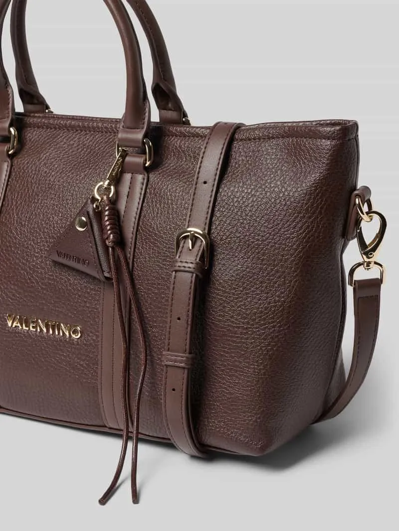 Valentino Bags Maury shopper met afneembare schouderband donkerbruin, foto 6