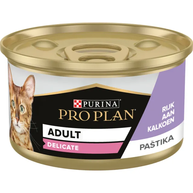 Pro Plan Adult Delicate mousse kalkoen natvoer kat