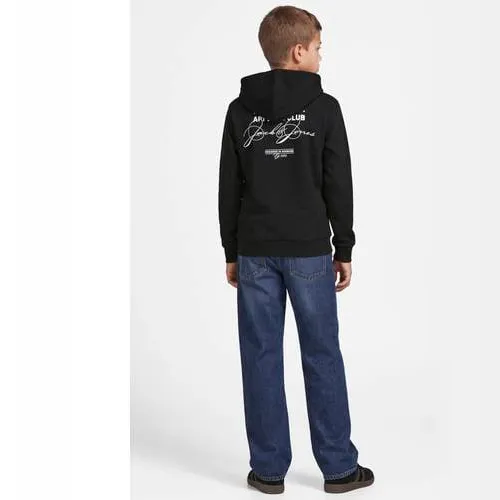 Jack & Jones JUNIOR junior hoodie met backprint - zwart, foto 4