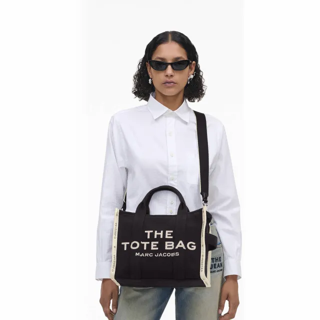 Marc Jacobs The Jacquard Medium Tote shopper zwart, foto 2