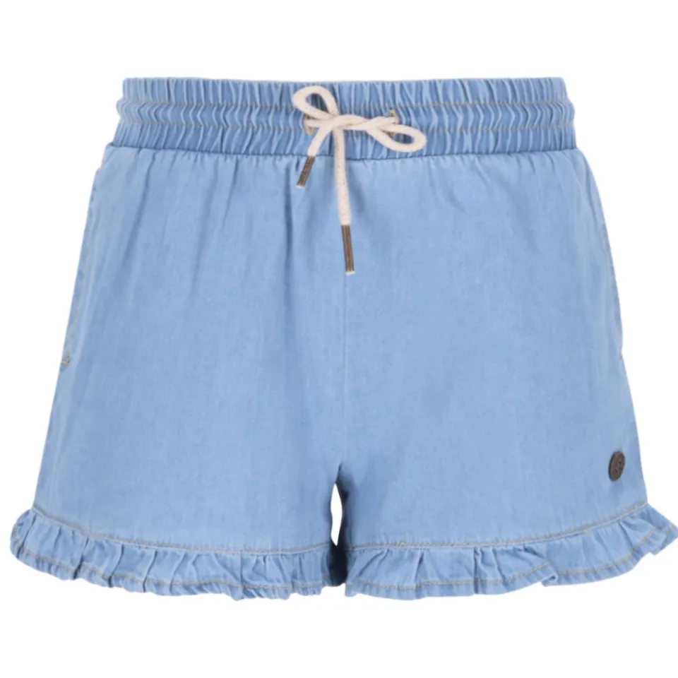 Like Flo Fiona jeansshort lichtblauw light blue denim, foto 2