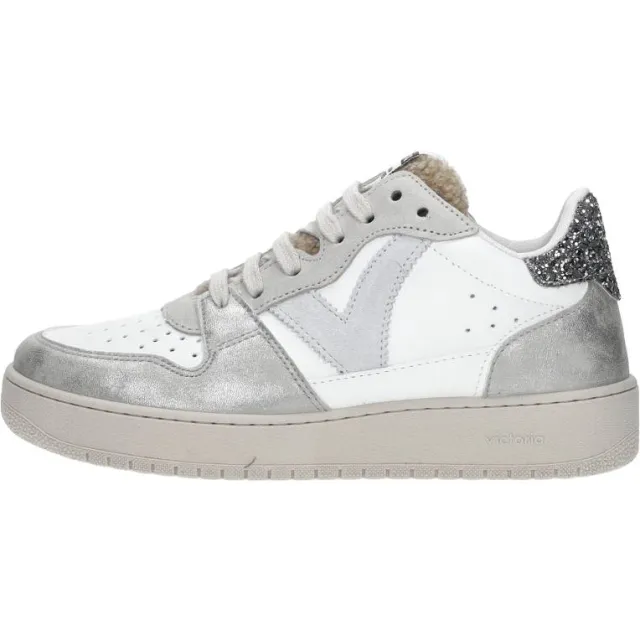 Victoria lage sneakers zilver, foto 2