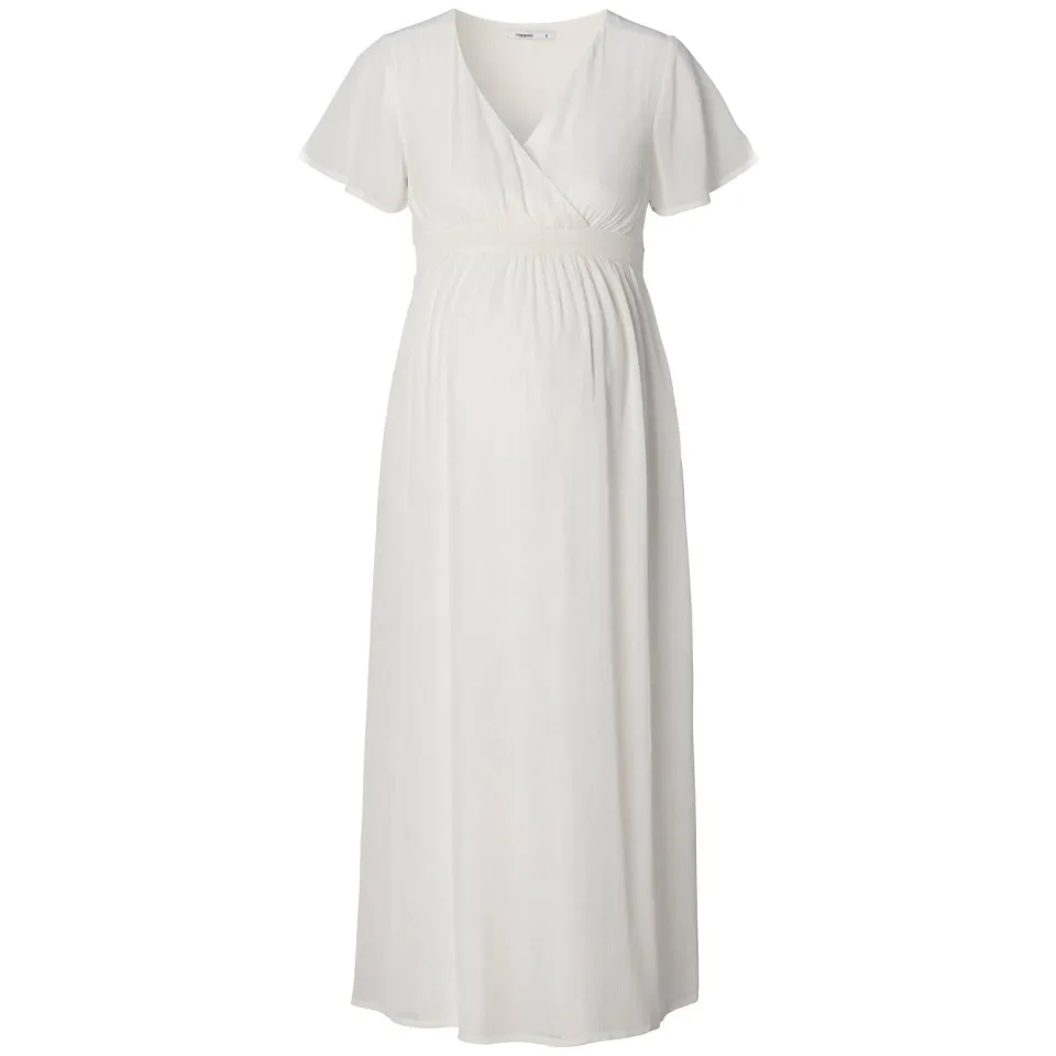 Noppies Amelie zwangerschapsjurk offwhite, foto 5