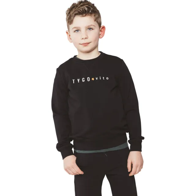 TYGO & vito sweater zwart