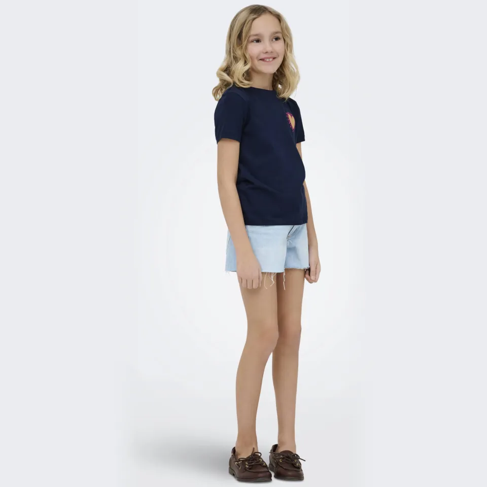 Only jeansshort light blue denim