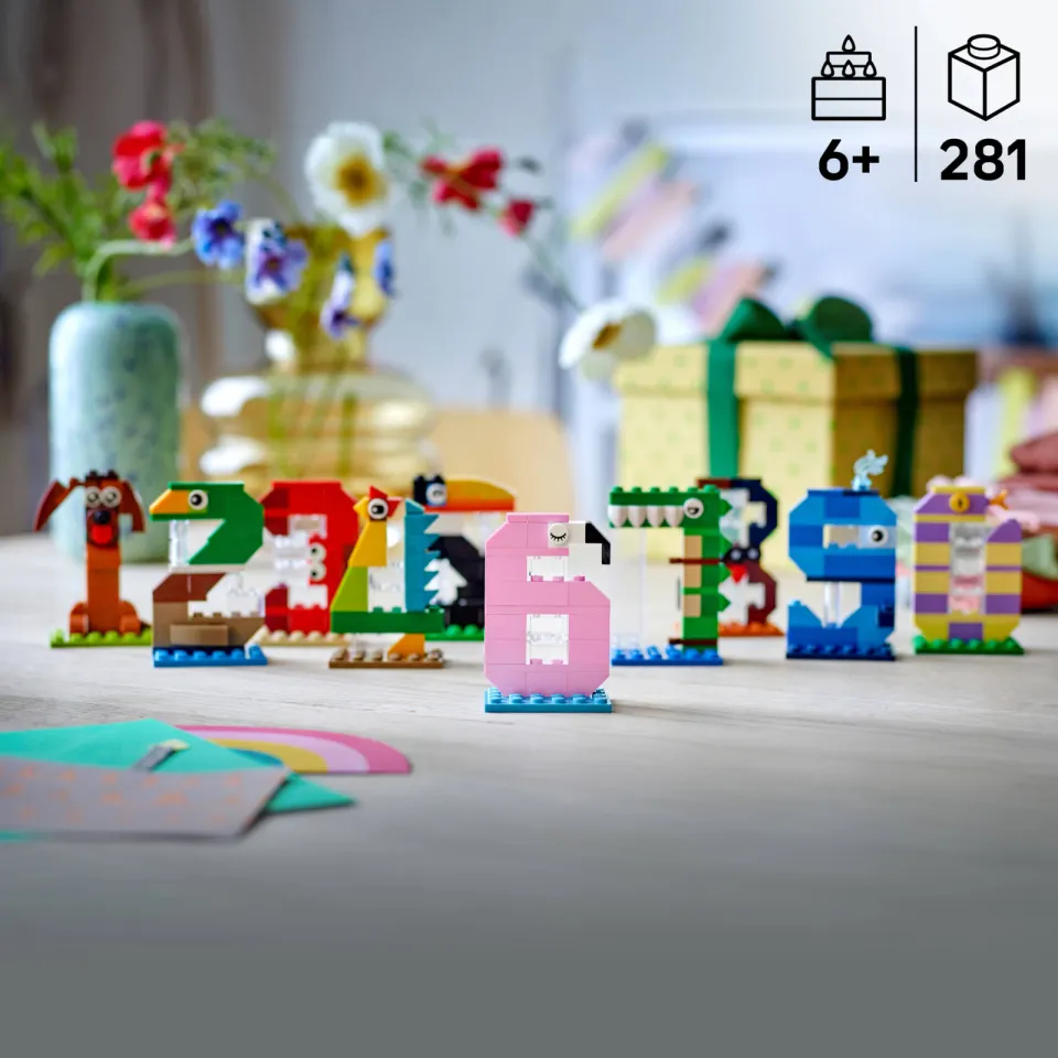 Lego Verjaardagscijfers 40807, foto 3