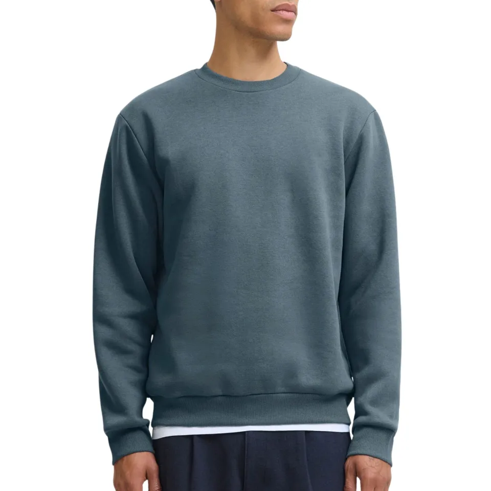 Jack & Jones ESSENTIALS relaxed fit trui - grijsblauw, foto 6