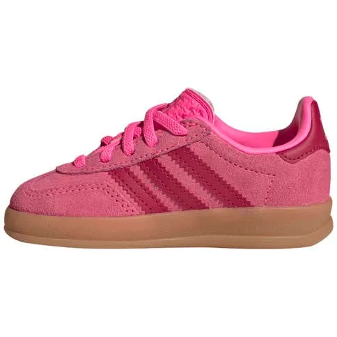 Adidas Originals Gazelle leren sneakers - fuchsia/rood, foto 3