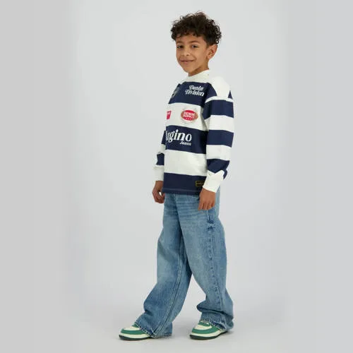 Vingino baggy jeans medium blue denim, foto 4
