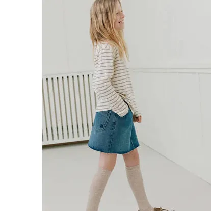Sofie Schnoor gestreepte longsleeve ecru, foto 5