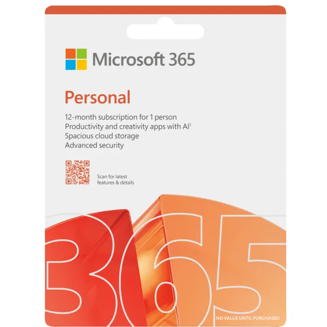 Microsoft 365 Personal 1gebr. 1jr