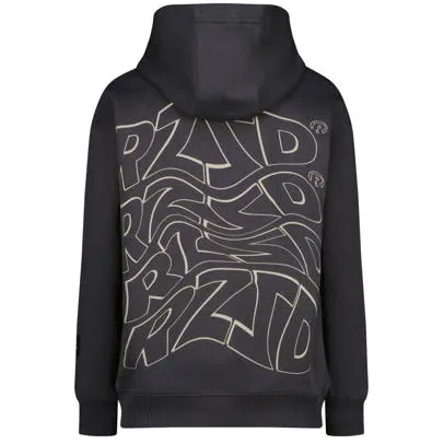 Raizzed hoodie grijs Sweater Jongens Katoen Capuchon Backprint, foto 2