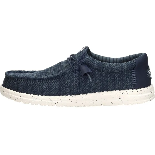 HeyDude Wally Stretch Sox instapper blauw, foto 2