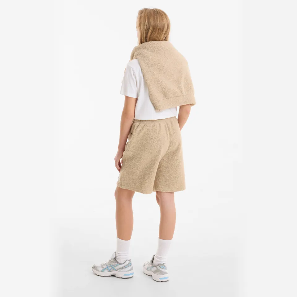 Anytime teddy fleece short beige, foto 6