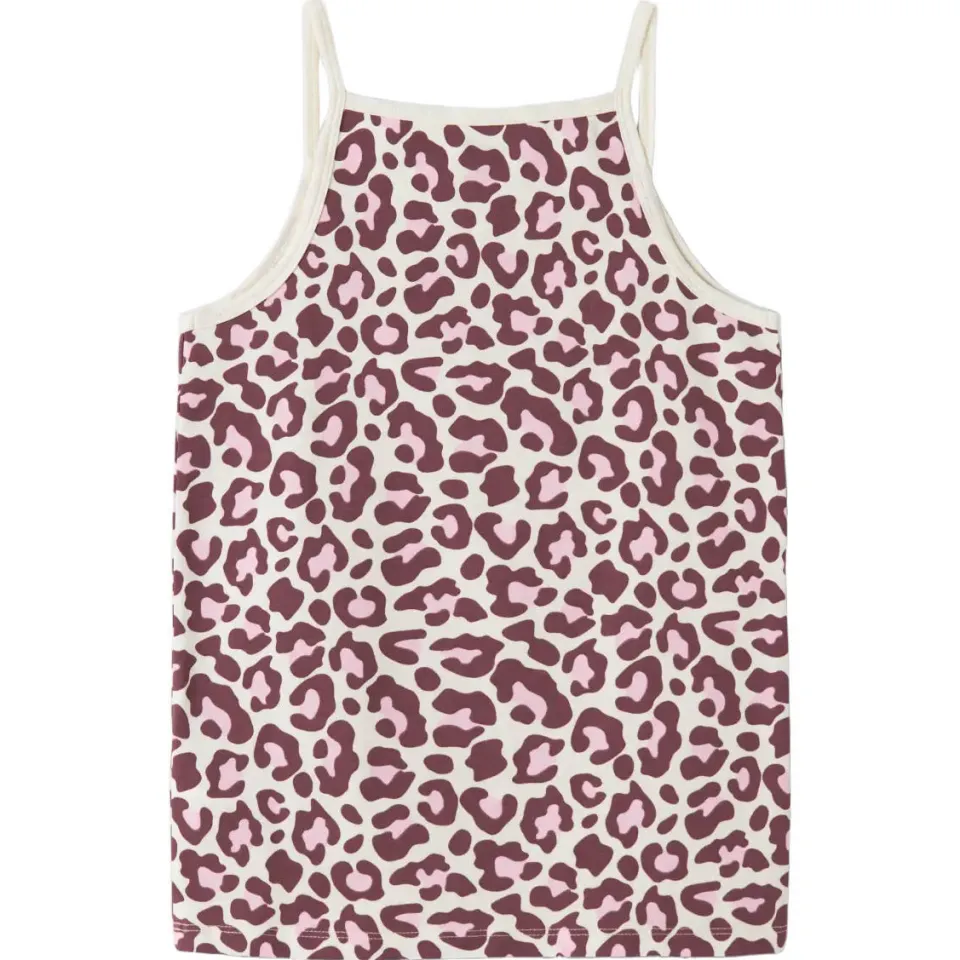 NAME IT kids hemd met panterprint donkerrood donkerrood/ecru, foto 2