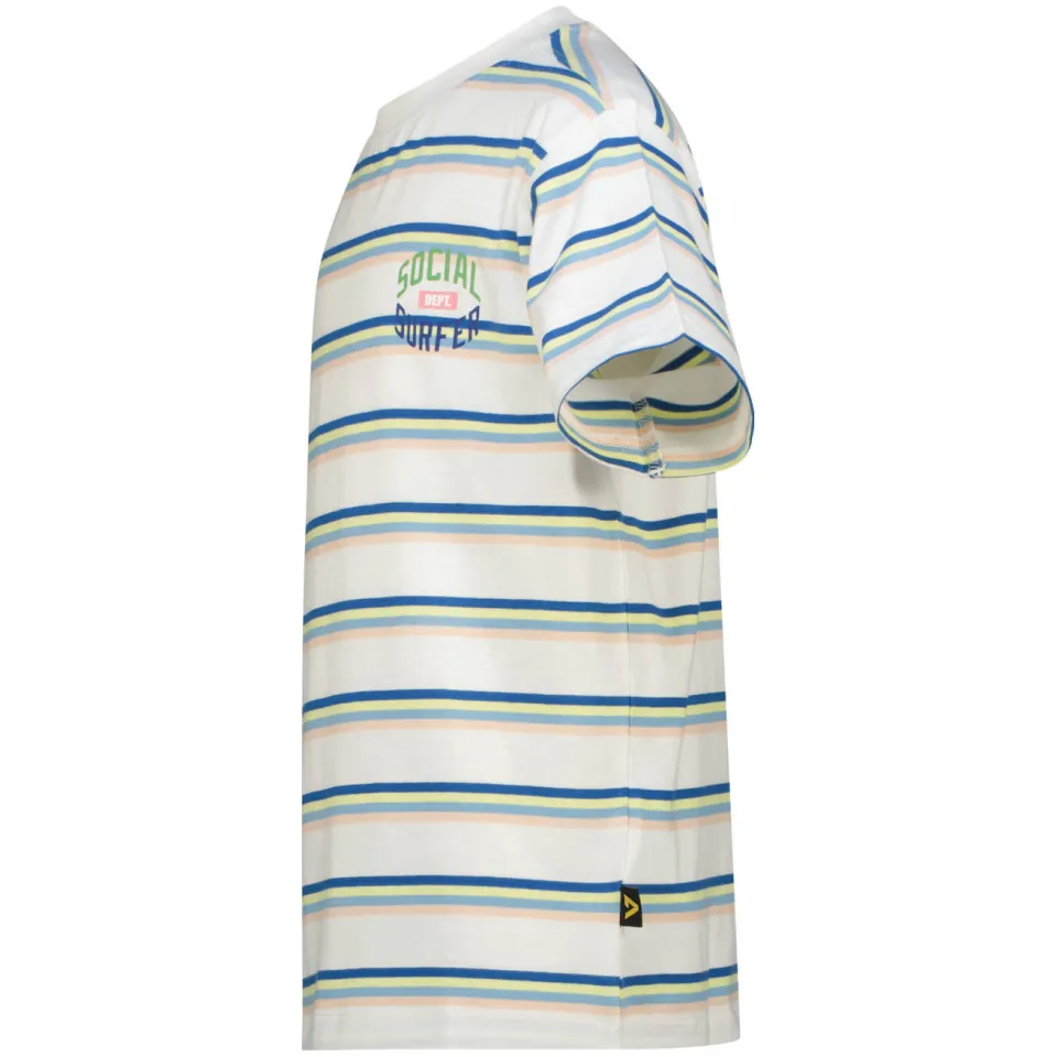 Vingino Haru gestreepte t-shirt wit, foto 4