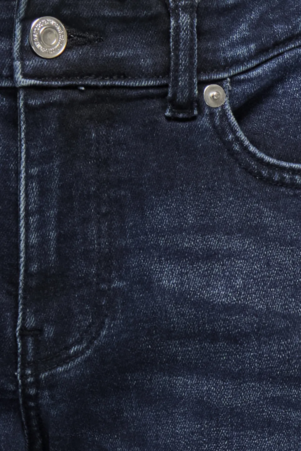 Only & Sons JUNIOR slim fit jeans met backprint dark blue denim, foto 5