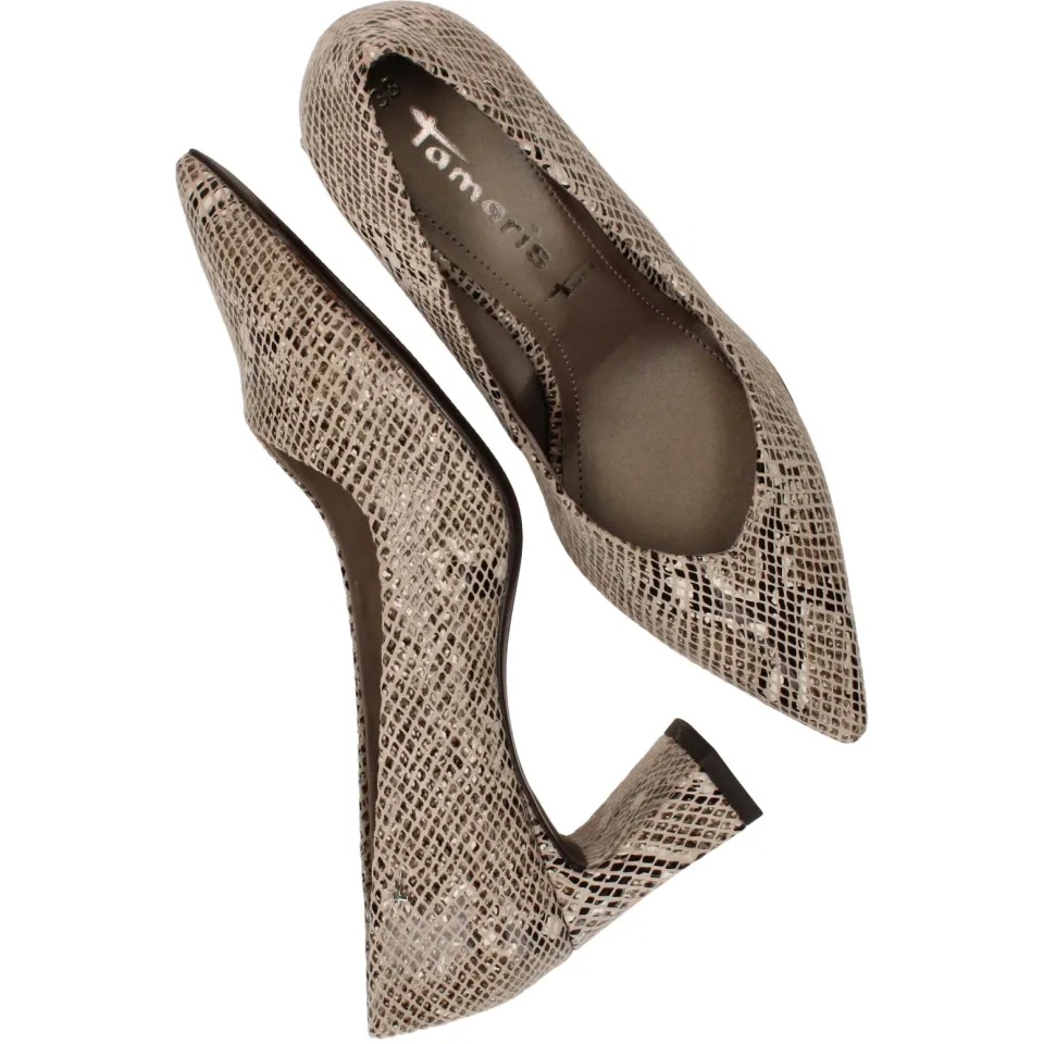 Tamaris Pumps Dames Beige, foto 4