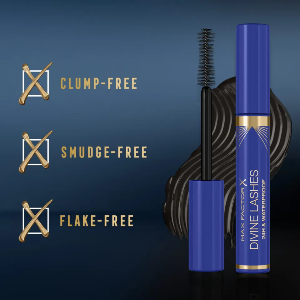 Max Factor Masterpiece Divine Lashes waterproof mascara zwart, foto 6