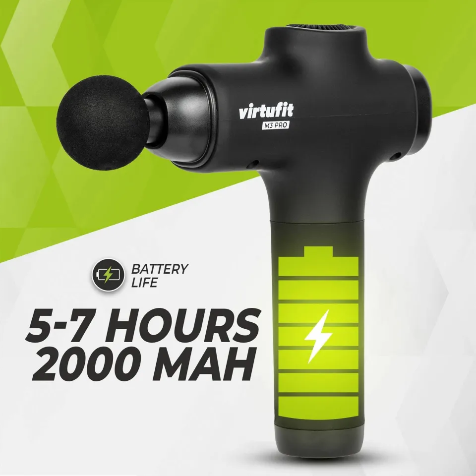 Virtufit M3 Pro massagegun zwart, foto 5