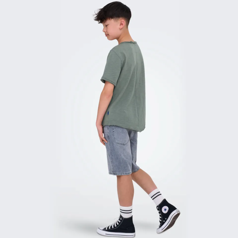 Only & Sons Junior T-shirt donkergrijs, foto 3