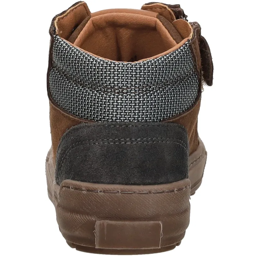 Keq hoge veterschoenen donkerbruin, foto 4