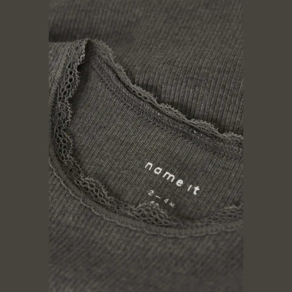 NAME IT BABY romper donkerbruin, foto 2