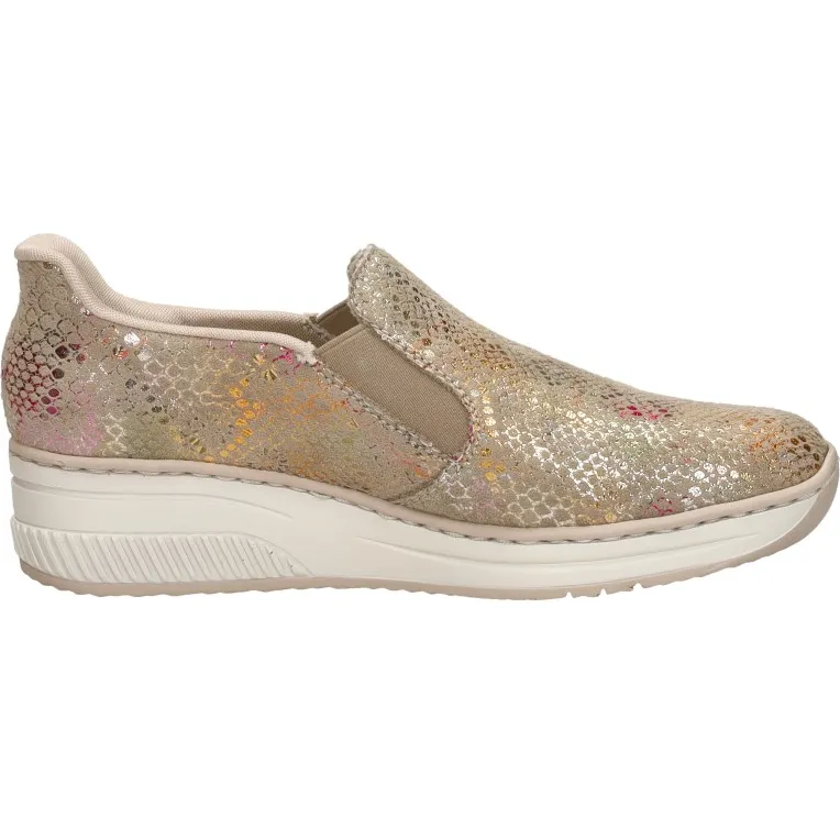 Rieker Sportief instapper beige