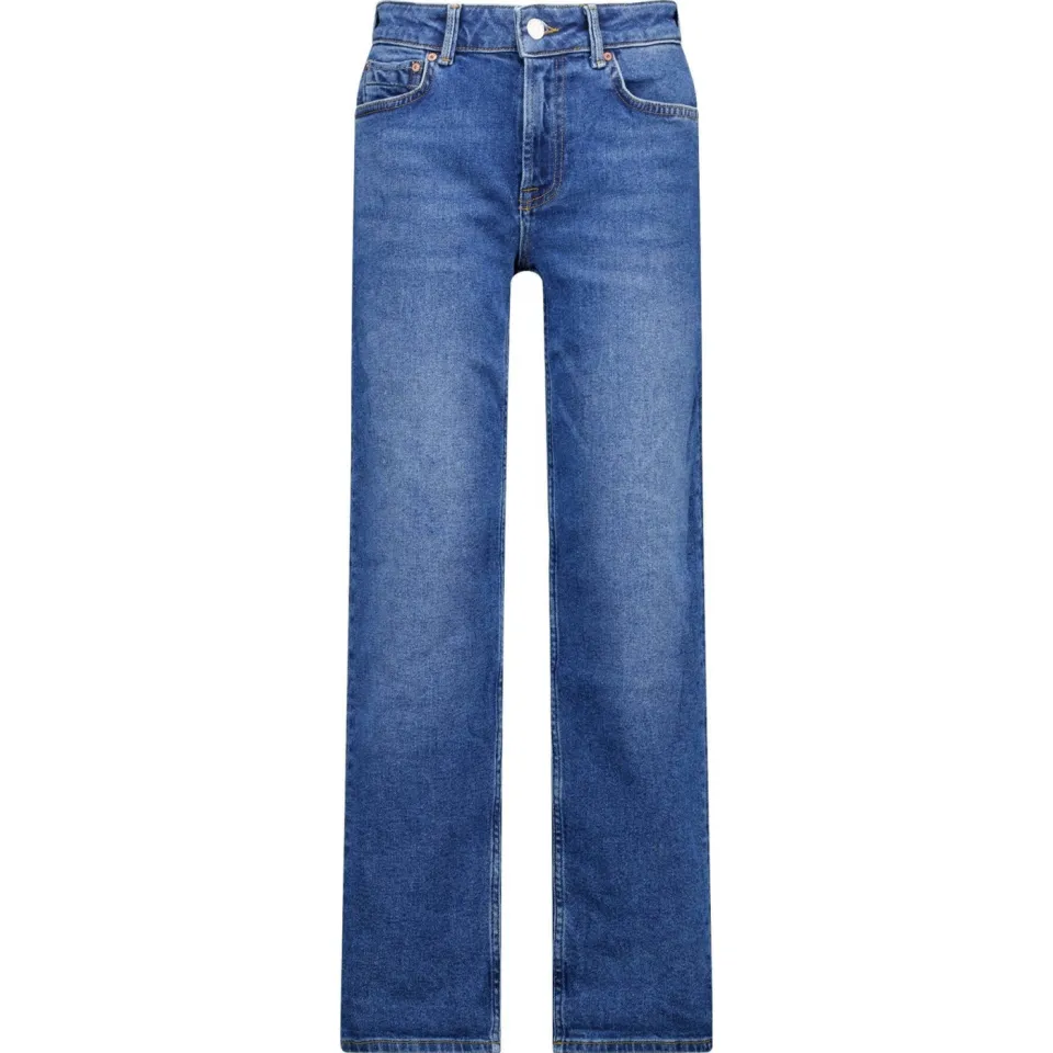 America Today waist loose fit jeans dark blue denim, foto 2