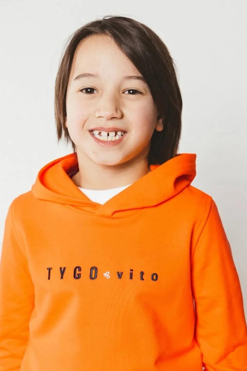 TYGO & vito hoodie oranje