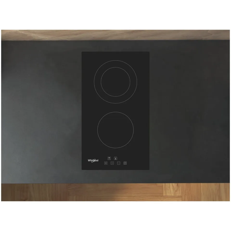 Whirlpool WRD 6030 B keramische kookplaat zwart, foto 4