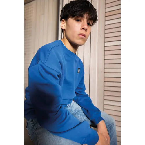 Rellix oversized sweater - blauw, foto 4