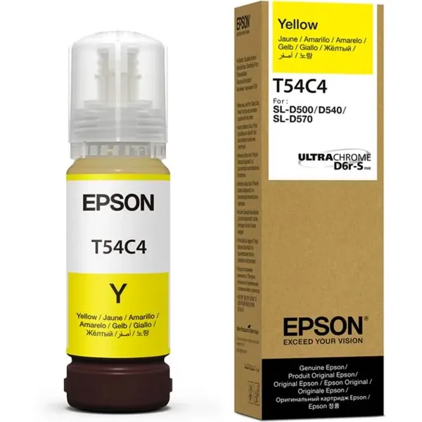 Epson T54C4 Inktcartridge Geel